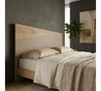 Decortie Diago Wall Mounted Headboard For King Size Bed Oak, Sandstone 160X74 Cm