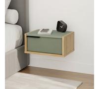 Decortie Minimalist Floating Bedside Table with Drawer | Size: 1 Pack Decortie Multicolor 1 Pack