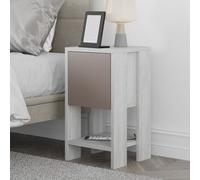 Decortie Ema' Modern Bedside Table 30cm Width | Size: 1 Pack Decortie Multicolor 1 Pack