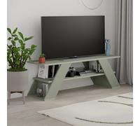 Decortie Farfalla Modern Tv Unit Multimedia Centre Tvs Up To 48" Ash Green 120Cm
