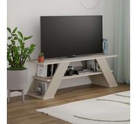Decortie Tv Unit Up To 48 Inch Tvs 33.5X120X40Cm Tv Furniture Set Living Room, Sandstone, Cream