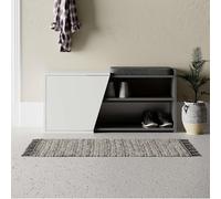 Fiona Modern Shoe Bench - White