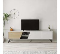 Decortie 'Fiona' TV Unit 180cm for 65 Inch TVs - Modern Multimedia Centre | Size: 2 Pack Decortie Multicolor 2 Pack