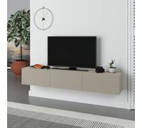 Decortie Francy' Modern TV Unit with Storage TV Cabinet 180cm in Beige | Size: 2 Pack Decortie Beige 2 Pack