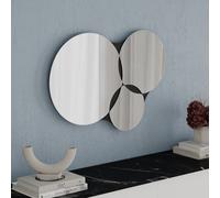 Gora Modern Design Unframed Mirror - Black Bute