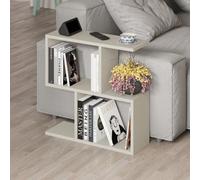 Decortie Homemania 60Cm Multipurpose Side Table For Living Room, Sandstone Finish