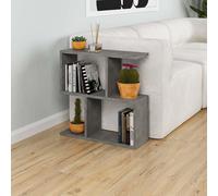 Decortie Homemania 60Cm Multipurpose Side Table For Living Room, Retro Grey Finish