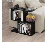 Decortie Homemania' Modern Side End Coffee Table 60cm in True Black | Size: 1 Pack Decortie True Black 1 Pack