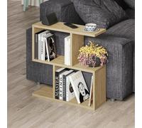 Decortie Homemania Modern Side End Coffee Table Oak Multipurpose H 60Cm 5 Tier