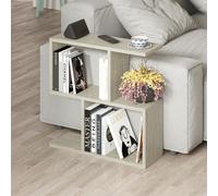 Decortie Homemania Modern Side End Coffee Table Side End Multipurpose H 60cm 5 Tier - Travertine