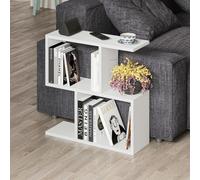 Decortie Homemania Modern Side End Coffee Table Side End Multipurpose H 60cm 5 Tier - White
