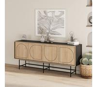 Decortie Joji' Modern Sideboard Cabinet 187cm | Size: 2 Pack Decortie Multicolor 2 Pack