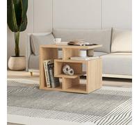 Decortie Labirent Modern Coffee Table Oak Multipurpose H 45Cm