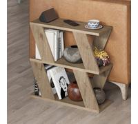 Decortie Lazena' Modern Side Coffee Table with 3 Tiers H 55.4cm in Light Brown | Size: 1 Pack Decortie Light Brown 1 Pack