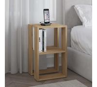 Decortie Lonie' Modern Bedside Table 34cm Width in Natural | Size: 1 Pack Decortie Natural 1 Pack