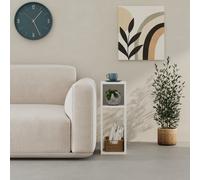 Decortie Combayn' Cube Small Bookshelf in White | Size: 1 Pack Decortie White 1 Pack
