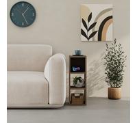 Decortie Combayn' Cube Small Bookshelf in Dark Brown | Size: 1 Pack Decortie Dark Brown 1 Pack