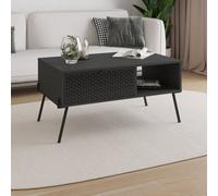 Decortie Naive Anthracite Grey Uv Pattern Coffee Table (W) 103Cm
