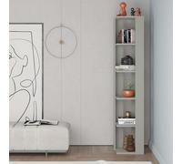 Decortie Nati' Tall Corner Bookcase Modern Shelving Unit 161cm in Green | Size: 1 Pack Decortie Green 1 Pack