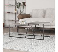 Decortie Pal Modern Coffee Table Mocha Grey Multipurpose H 38Cm