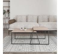 Decortie Pal Modern Coffee Table Oak Multipurpose H 38Cm