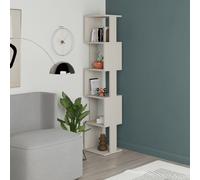 Piri' Modern Bookcase Display Unit 161cm Decortie Light Sand 1 Pack