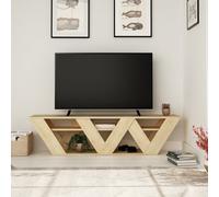 Ralla Modern TV Stand Entertainment Unit - Oak