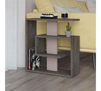 Saly' Modern 3-Tier Compact Side Table 57cm Decortie Multi 1 Pack