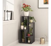 Decortie Sule' Modern Plantstand Multipurpose H 89cm in Dark Grey | Size: 1 Pack Decortie Dark Grey 1 Pack