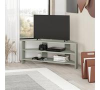 Decortie Thales' Corner TV Unit Modern Multimedia Centre 110cm in Green | Size: 1 Pack Decortie Green 1 Pack