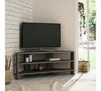 Decortie Thales Corner Modern Tv Unit Multimedia Centre Dark Coffee 110Cm
