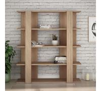 Decortie Tita' 4 Tier Bookcase Wall Mounted Shelving Unit 122cm in Natural | Size: 1 Pack Decortie Natural 1 Pack
