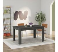 Decortie Tolmen' Extendable Dining Table 120cm 4 Seater in Dark Grey | Size: 2 Pack Decortie Dark Grey 2 Pack