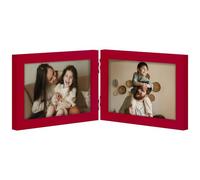 decorUhome Double 6x4 Picture Frame Horizontal, Red