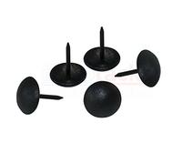 decotacks® Matt Black Upholstery Nails/tacks 7/16in - 100 Pcs [Matt Black] DX0511MBL(UK)