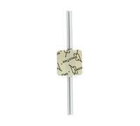 DecoTies Brand Fasteners, Stick & Twist Decorating Ties for Hanging Light Strings, Garlands, Streamers, Light Curtains, Vines, Lightweight Decorations on Various Surfaces, Removable, Clear Ties (48)