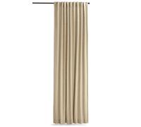 Decotique - Amy Curtain Sand 2-pack, 140x250 cm - Sand