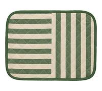 Decotique Block Stripe Placemat 35x45 Green