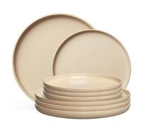 Decotique BON Plates Starter Set Set of 8 Beige