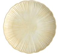 Decotique - Daisy Plate Cream, 22 cm - Cream