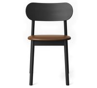 Decotique - Elephant Chair, Black / Brown Leather - Brown Leather