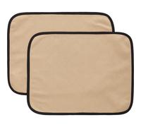 Decotique Elvira Placemat 35x45 Set of 2 Black/Natural
