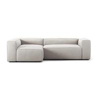 Decotique Grand 3-Seater Sofa Divan Left Moonwhite
