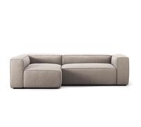 Decotique Grand 3-Seater Sofa Divan Left Sandshell/ Beige