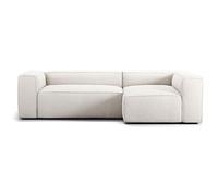 Decotique Grand 3-Seater Sofa Divan Right Steam/ White