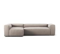 Decotique Grand 4-Seater Sofa Divan Left Sandshell/ Beige