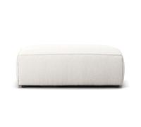 Decotique Grand Footstool Steam/ White