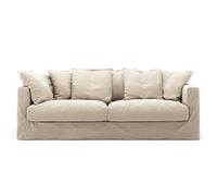 Decotique - Le Grand Air 3-Seater Sofa Cotton, Beige - Beige