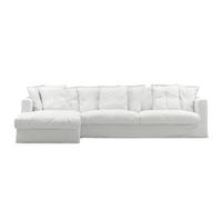 Decotique - Le Grand Air 3-Seater Sofa Cotton Divan Left, White - White