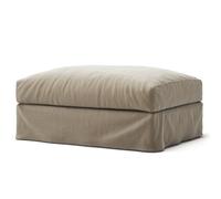 Decotique Le Grand Air Footstool Savage Linen